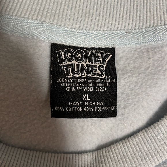 Bugs Bunny sweat shirt Looney tunes TM - Picture 3 of 5